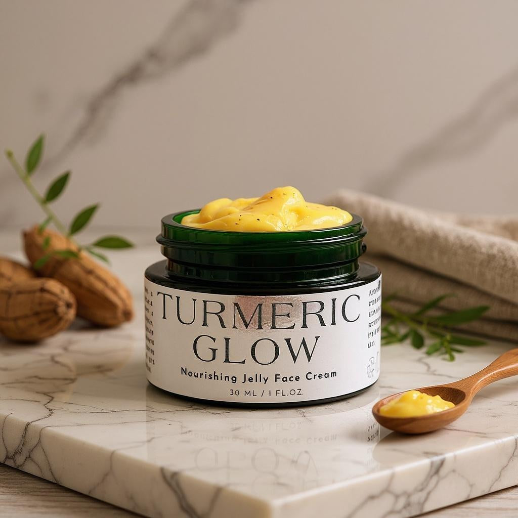 TURMERIC GLOW Nourishing Jelly Face Cream